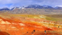 Colored mountains of Kyzyl-Chin