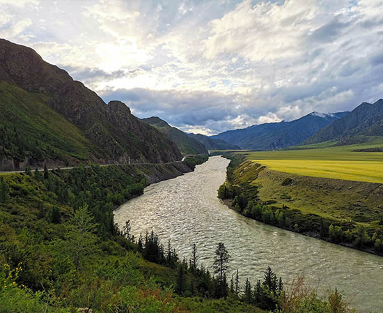 Река Катунь (Алтай)