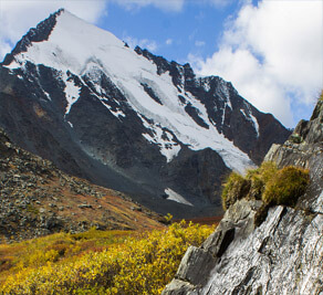 Trekking in Altai
