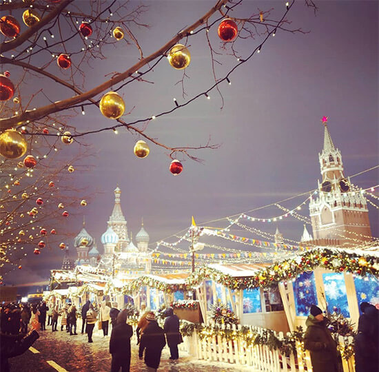 The Red Square. Moscow city tour