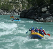 Rafting the Middle course Katun river