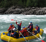 Rafting the Middle course Katun river