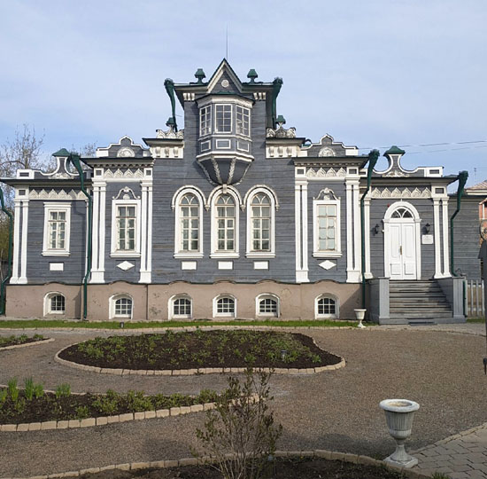 Trans-Siberian tour. Decembrists house-museum in Irkutsk.