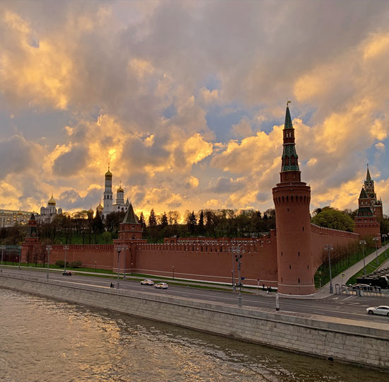 Moscow Kreml. Trans-Siberian city tour.
